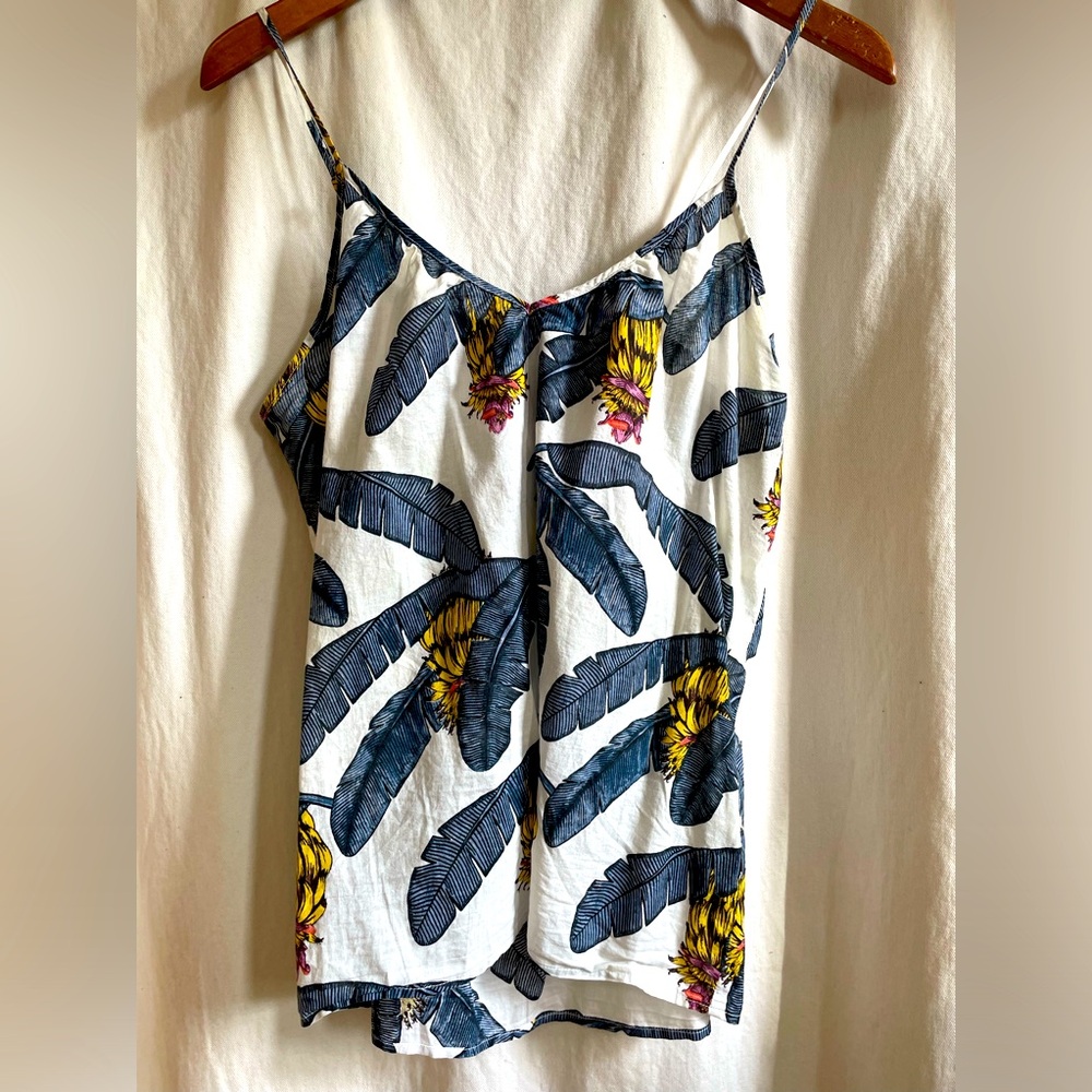 Cotton banana leaf Hawaiian shirt